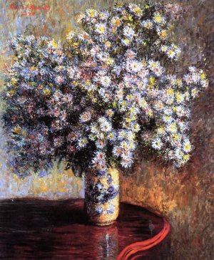 The painting Asters