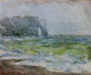 Etretat in the Rain