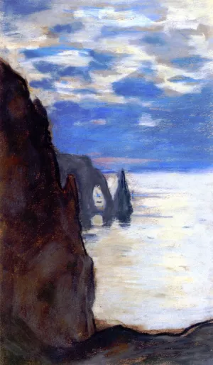 Etretat, the Needle Rock and Porte d'Aval