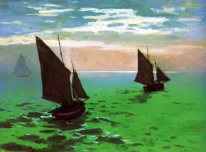 Fishing Boats at Sea