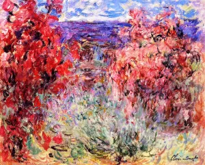 Flowering Trees Near the Coast