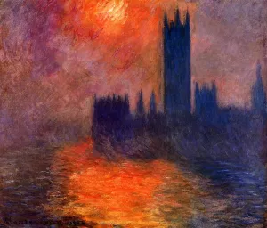 Houses of Parliament, Sunset