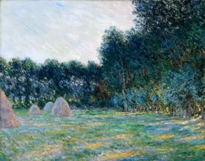 Meadow with Haystacks Near Giverny