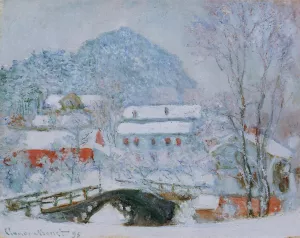 Sandviken Village in the Snow