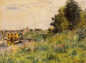 The Banks of the Seine at the Argenteuil Bridge