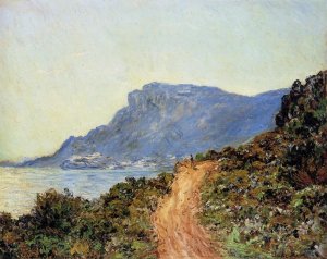 The painting The Corniche of Monaco