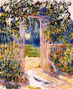 The painting The Garden Gate