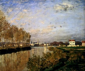 The painting The Seine at Argenteuil, 1873