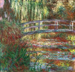 The painting The Water-Lily Pond 3