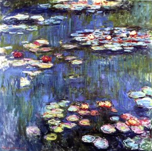 The painting Water-Lilies 18