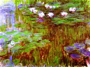 The painting Water-Lilies 21